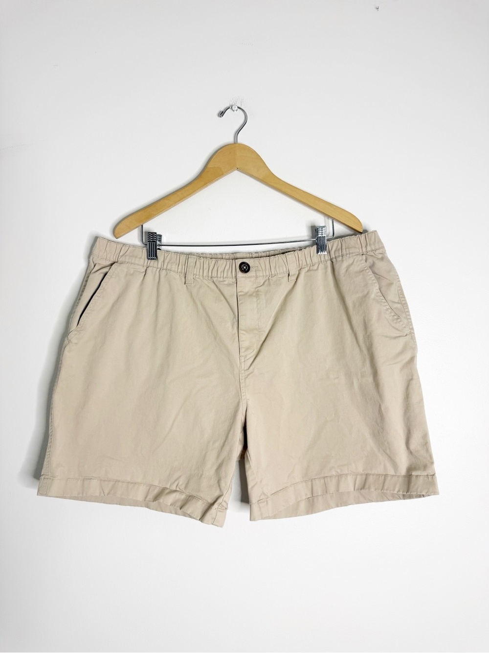 Chubbies Cobblestone Originals Men’s Shorts 3XL 7” Inseam Khaki Stretch